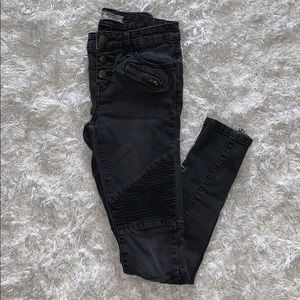 Free People Moto Skinny Jeans